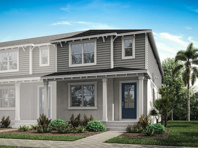 Gardenia Reserve - Catalina II Floorplan - Low Country Elevation - Architect's Rendering