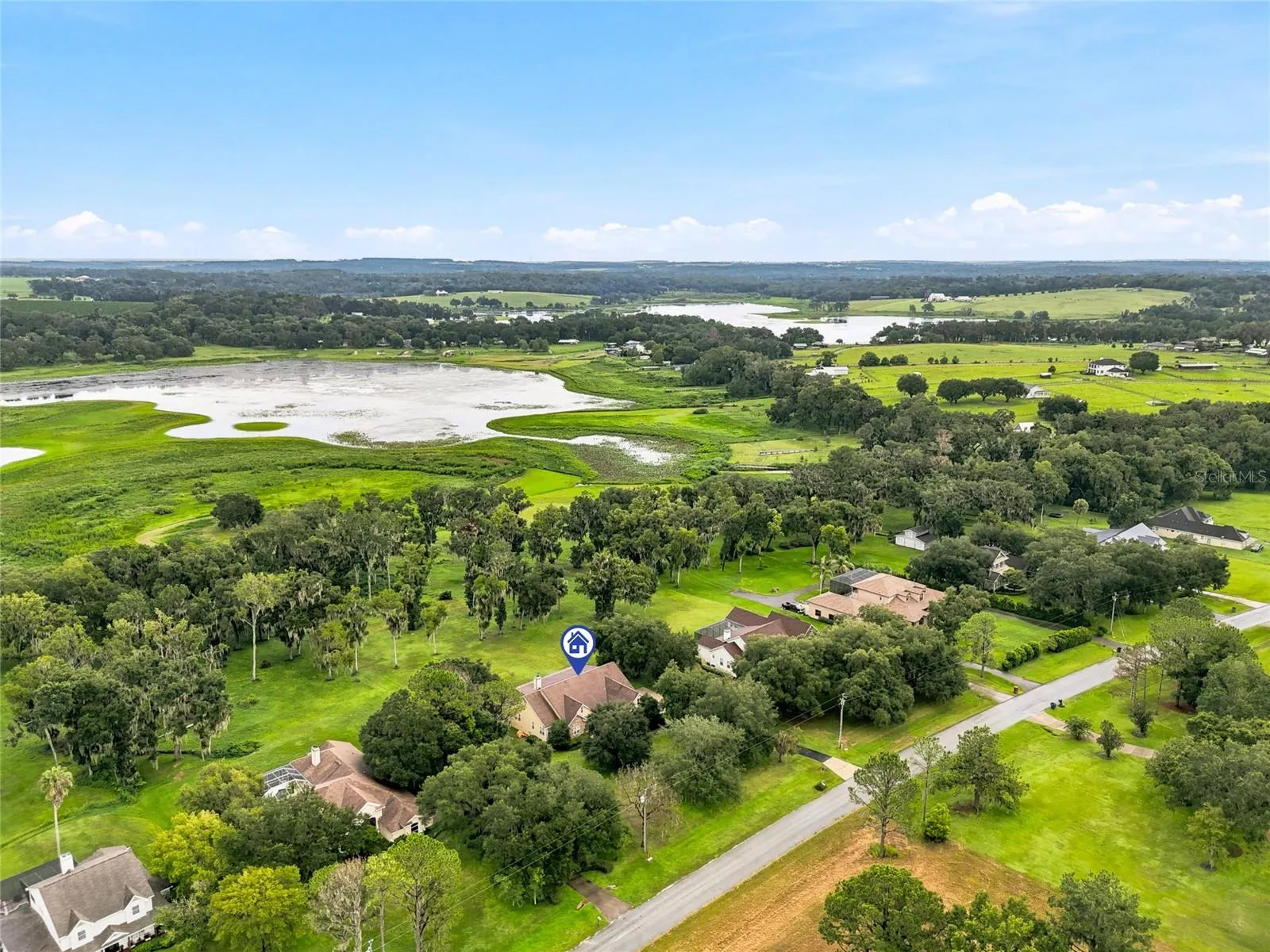 Drone View of Property