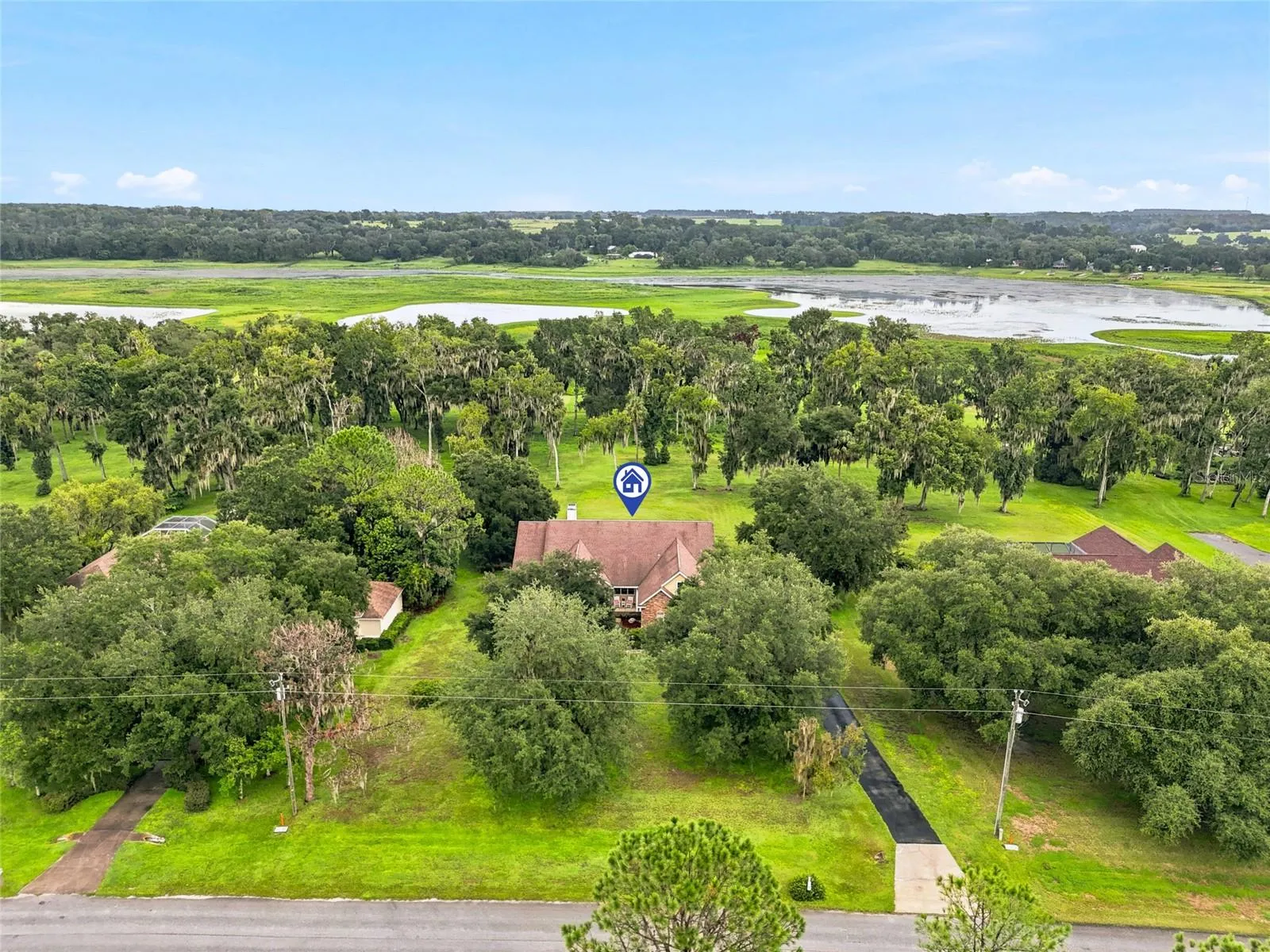 Drone View from Front