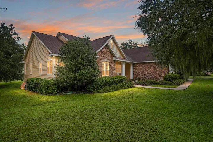 Twilight Image: Front of House