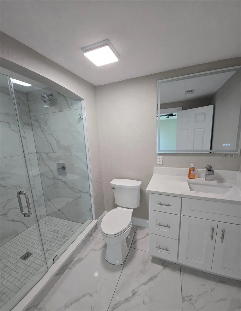 Beautiful master suite with enormous walk-in.