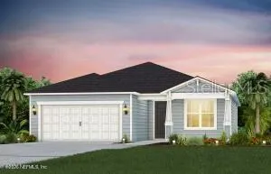 Rendering of home, color scheme shown is for representation purposes only