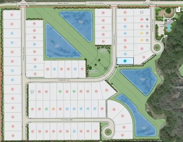 7028 Foxboro Way Site Map