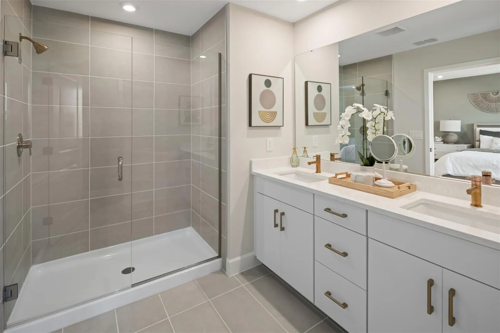 Meadowlark Landing Catalina II Model Primary Bathroom
