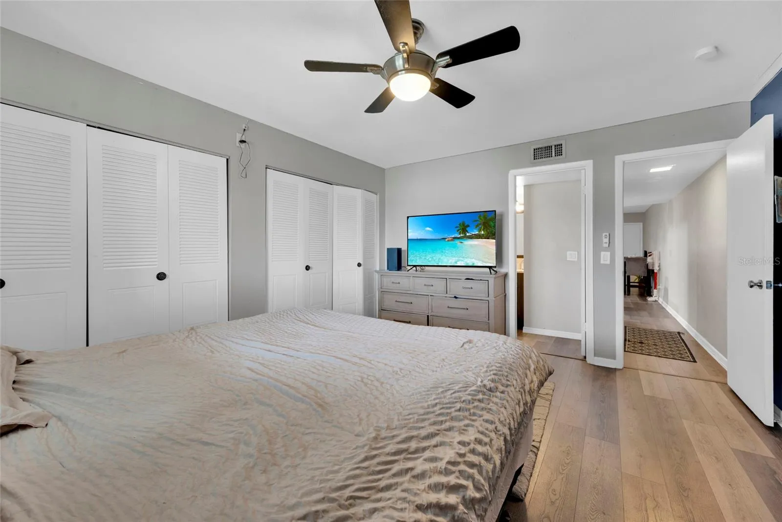 Lots of closet space
