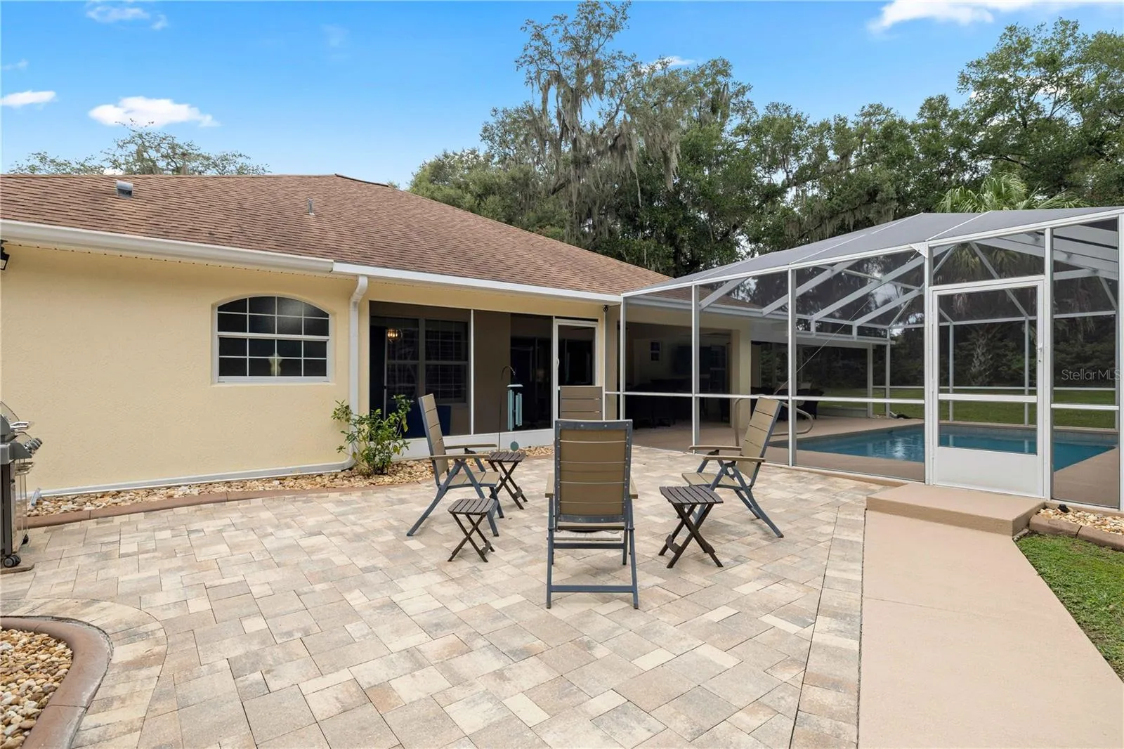 Open patio