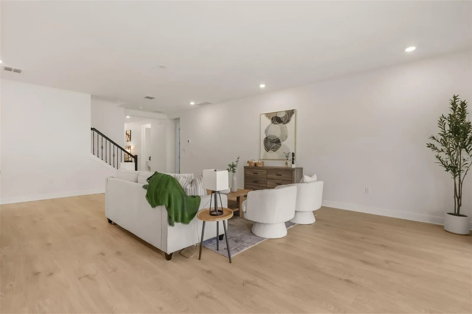 Open concept living room