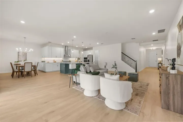 Open concept living room