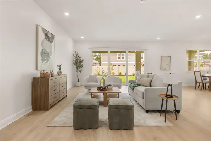 Open concept living room