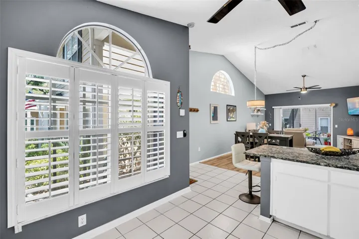Bright Shutter-Style Windows