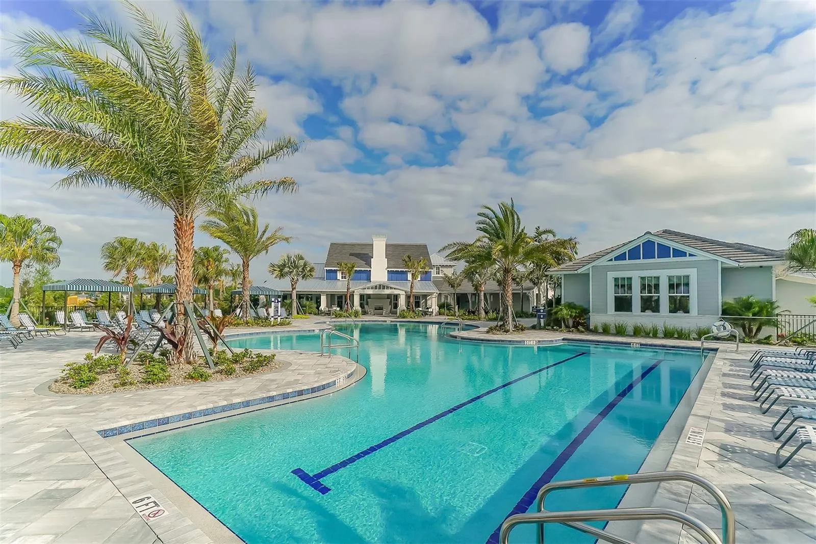 Resort style pool - Lap Lanes