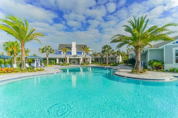 Resort style pool