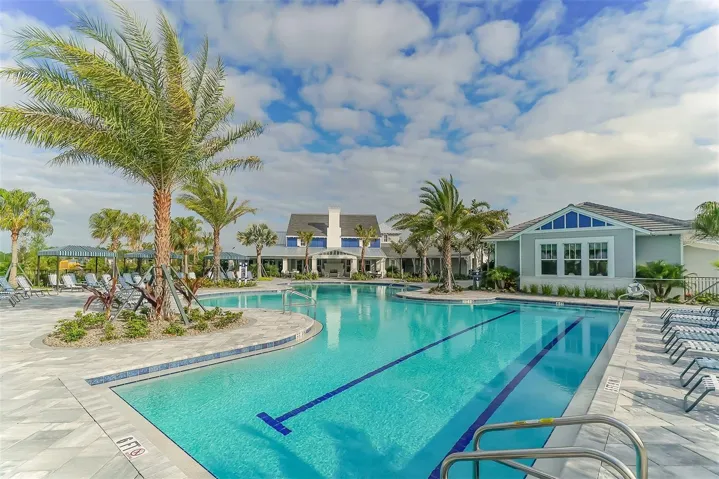 Resort style pool - Lap Lanes