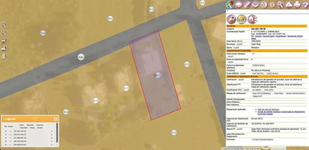 Lot # 2 SR 308 km 5.8 Int Barrio Miradero Cabo Rojo PR 00623