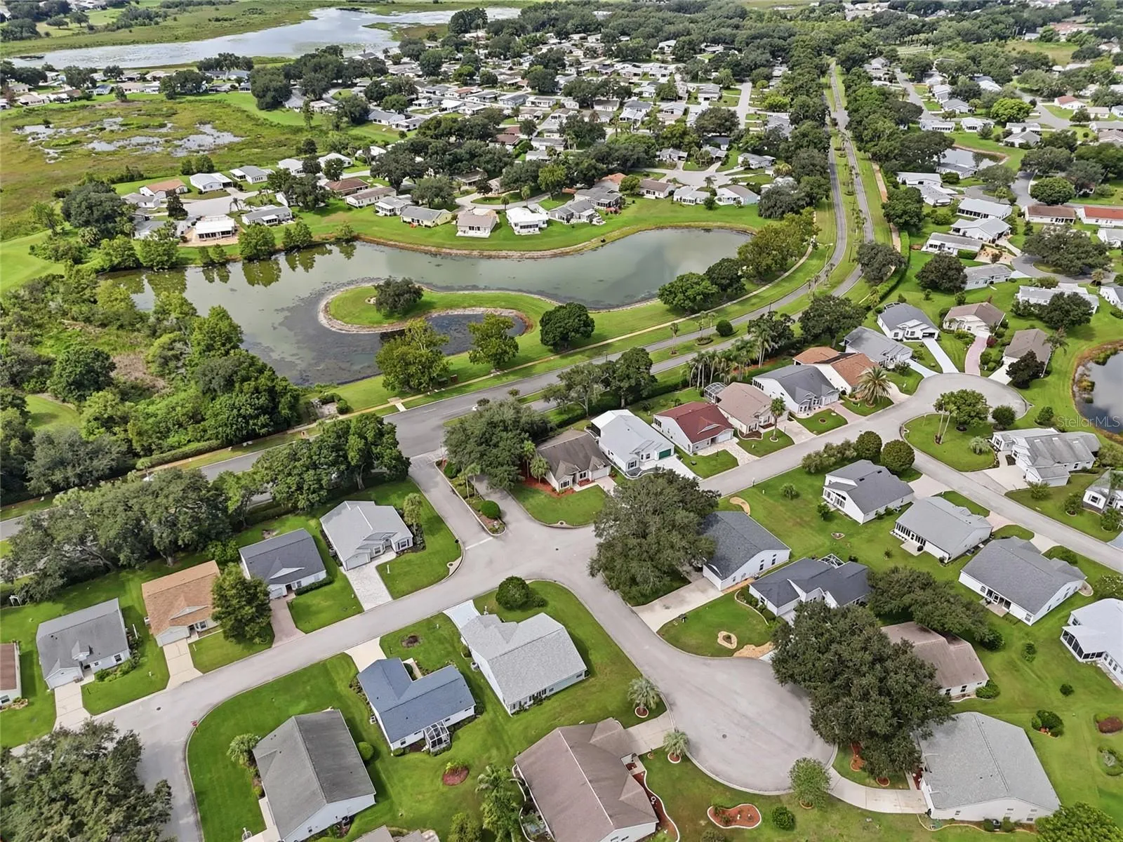 Aerial View of the Neighborhood