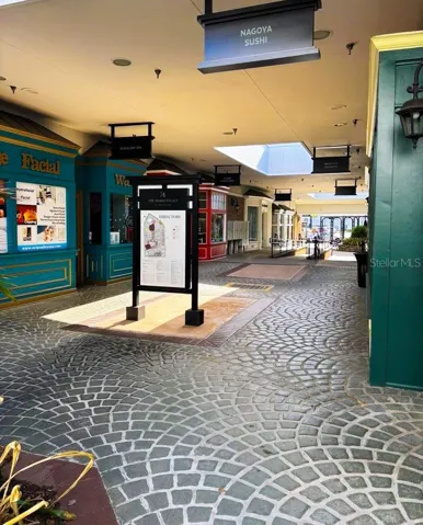 Covered outdoor corridor