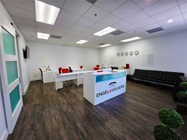 Reception and Work Area