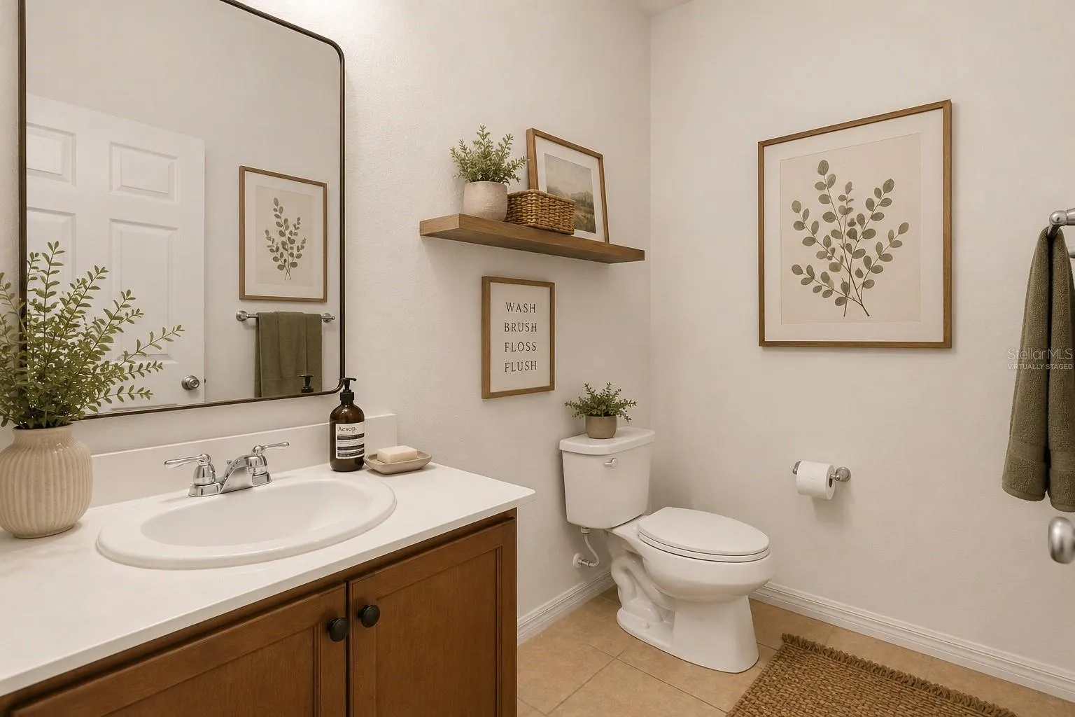 Bathroom 2: Virtually Staged