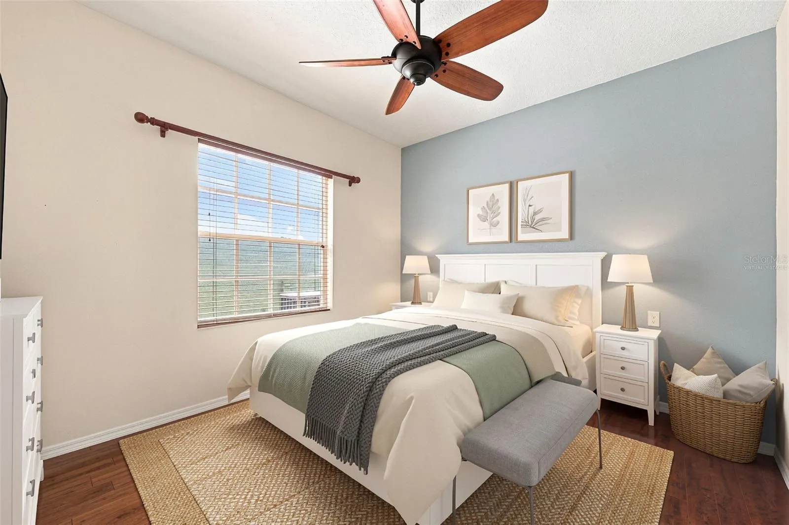 Virtually Staged Bedroom #2
