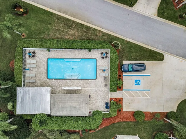 Aerial of the Community Pool