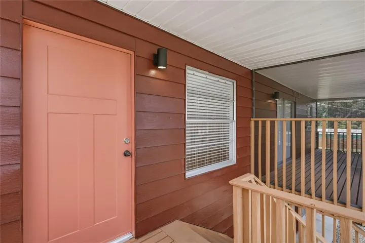 FRONT DOOR UPSATIRS PORCH AREA