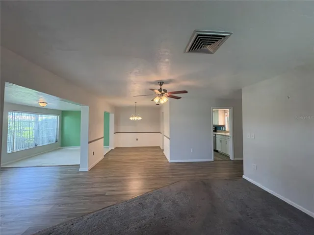 View - Living Room / Dining Room / Kitchen / Florida Roomi