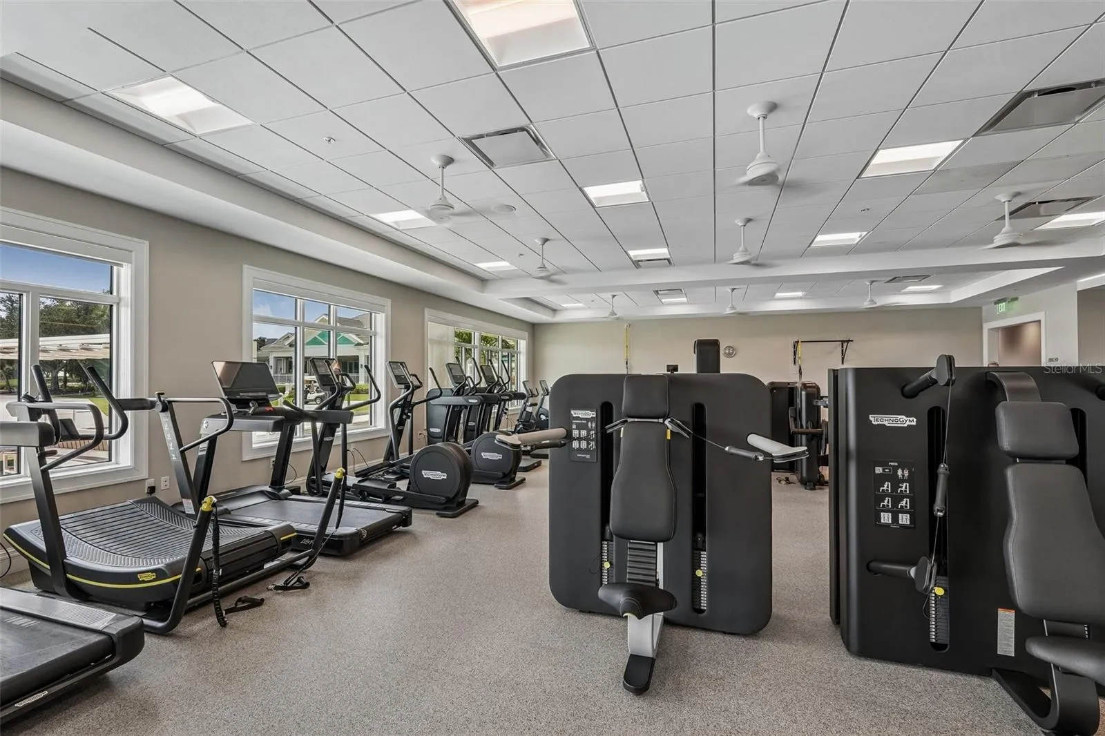 Wellness Center workout area