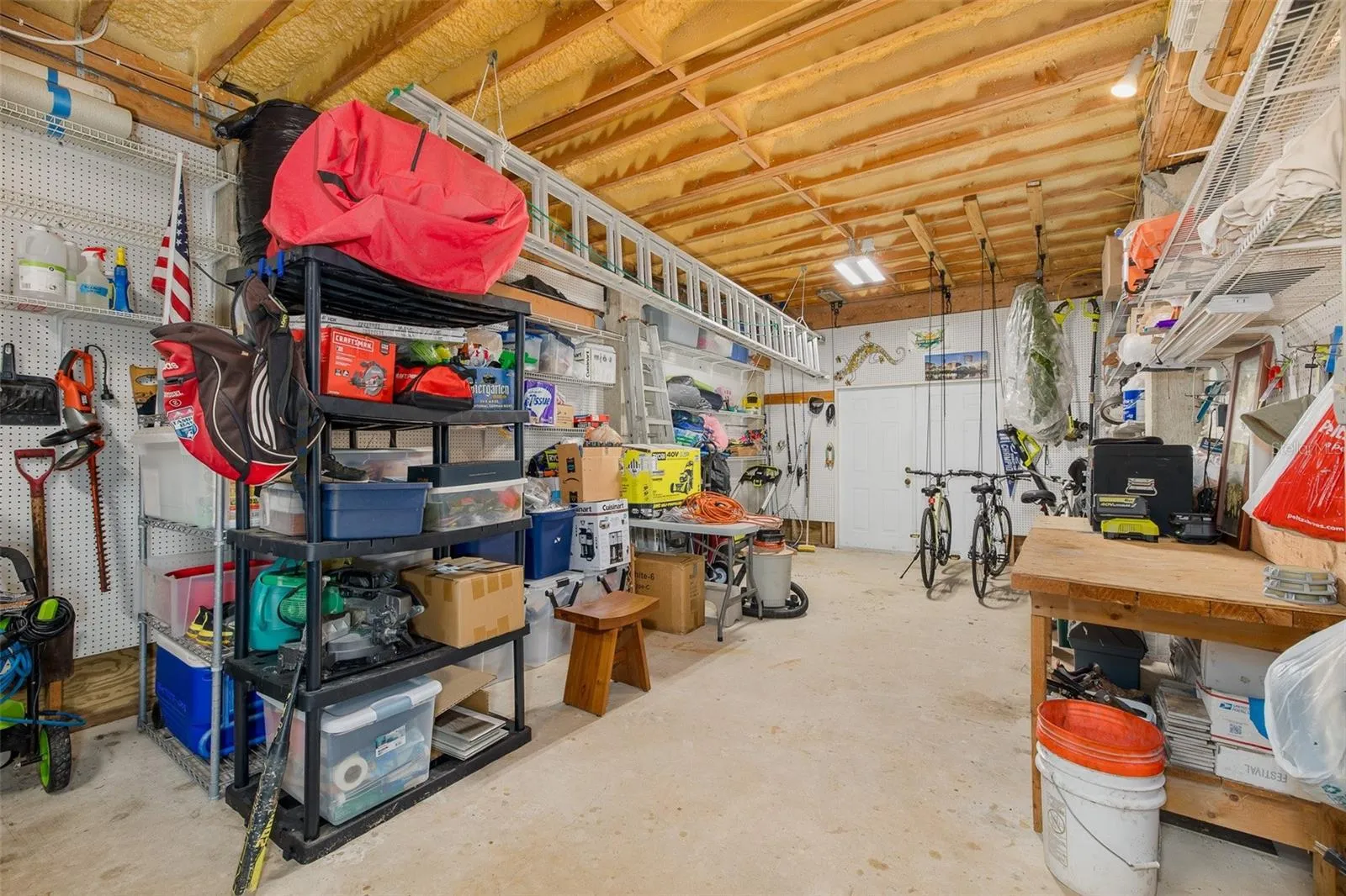 Extra storage space or workshop