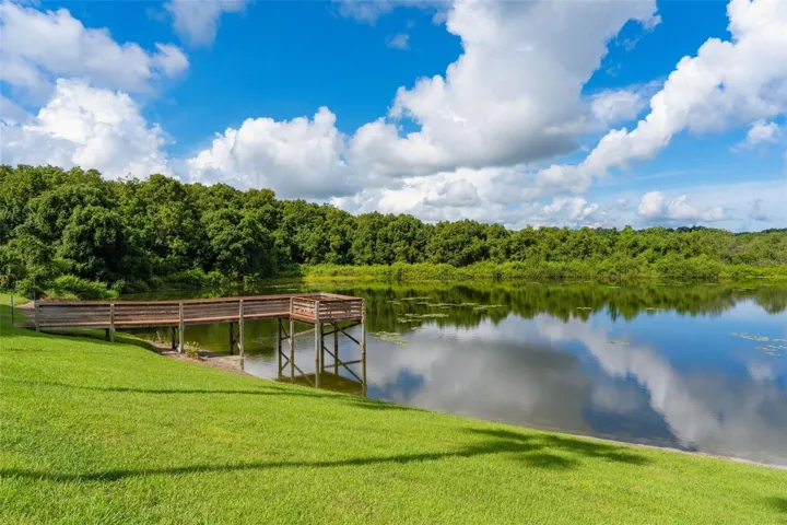 Lake Grassmere and Dock
