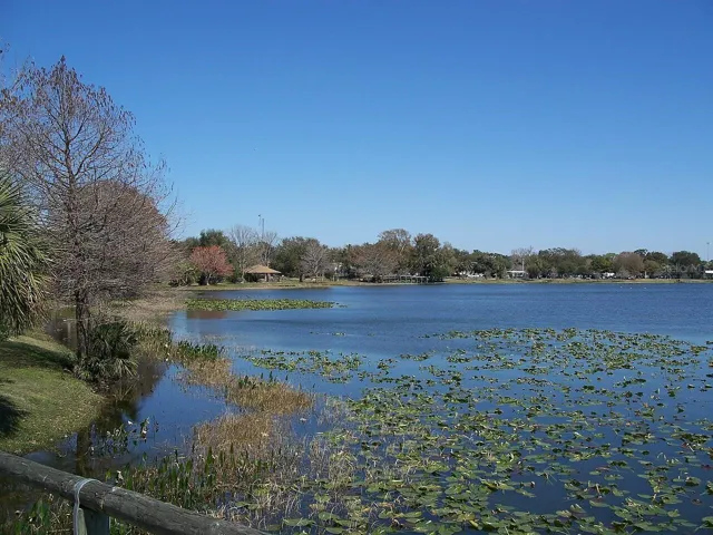 View of Lake Harris from Venetian Gardens: CC BY-SA 2.5 — Ebyabe