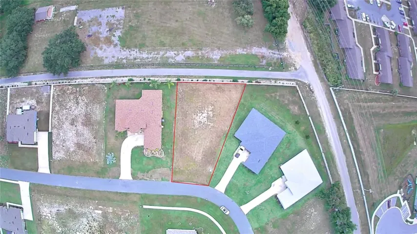 817 Oaks Shores Rd Aerial View