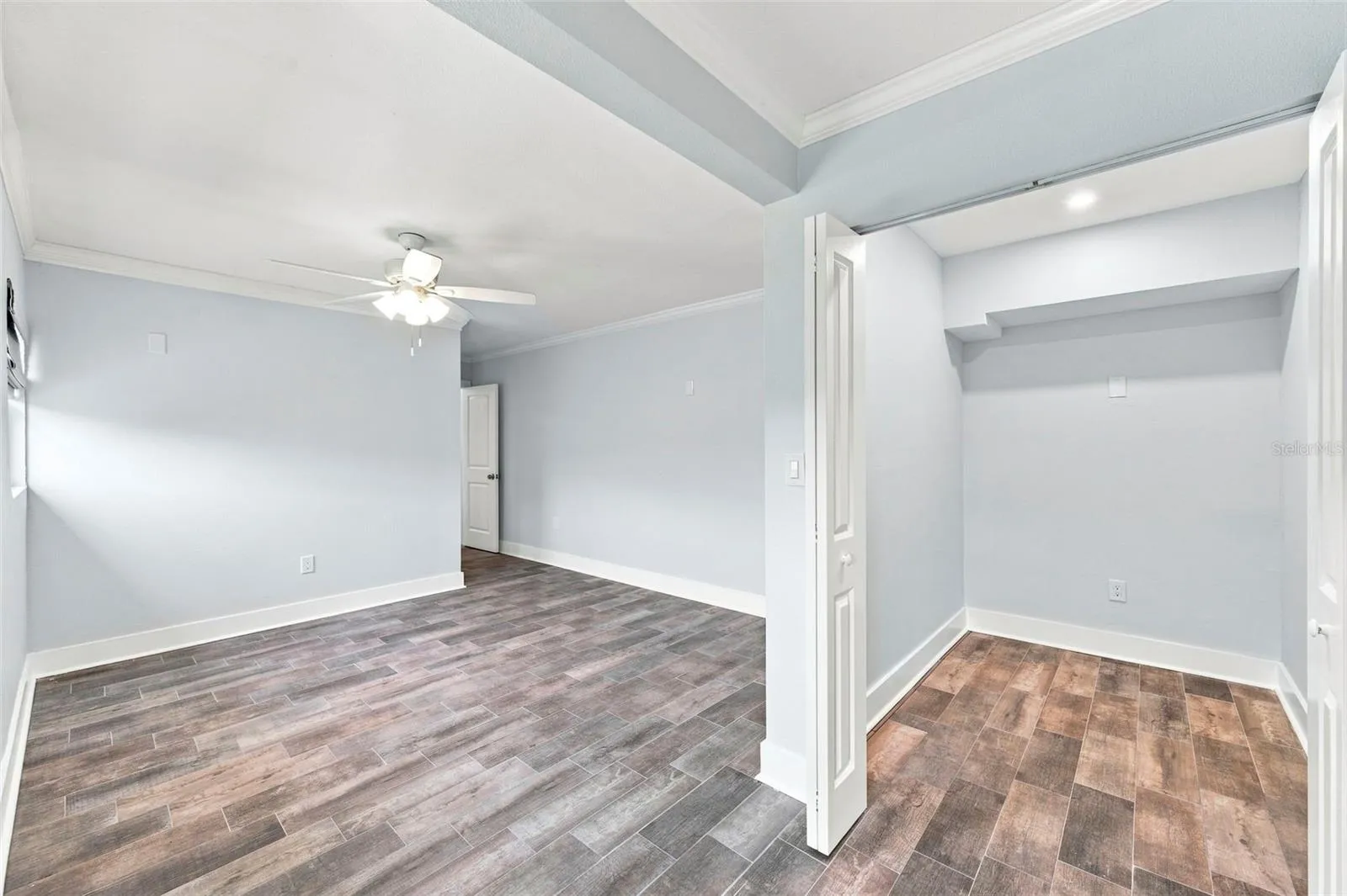 Primary BR with walk-in closet