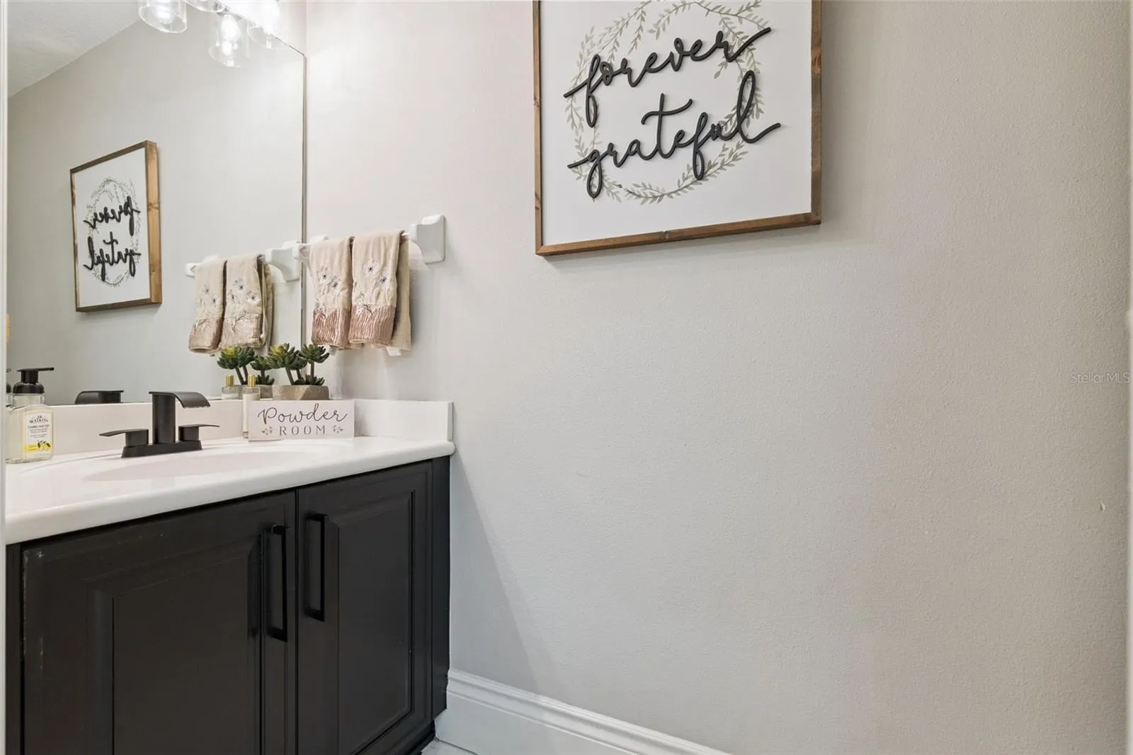 half bath in laundry room