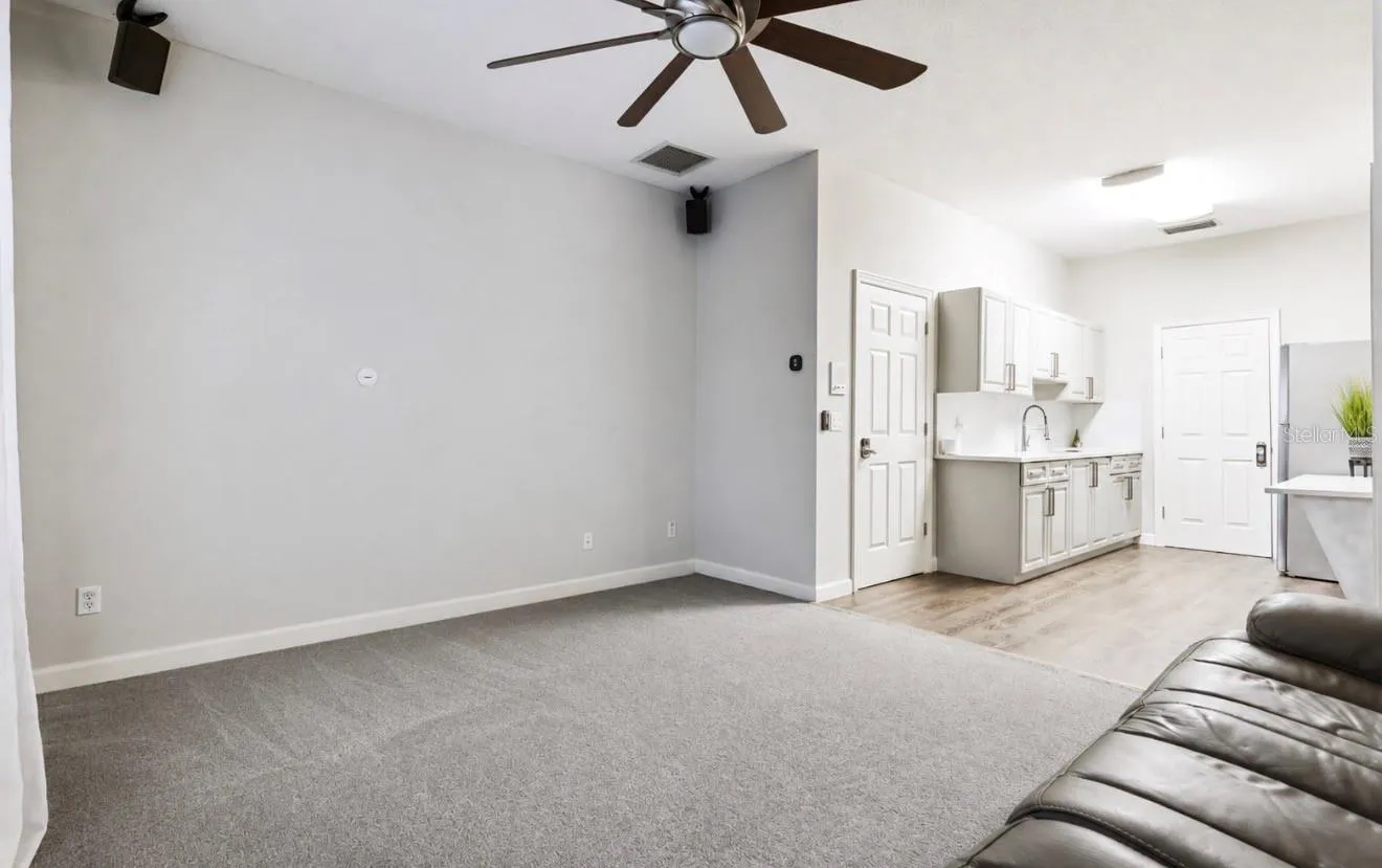 upstairs apartment living area