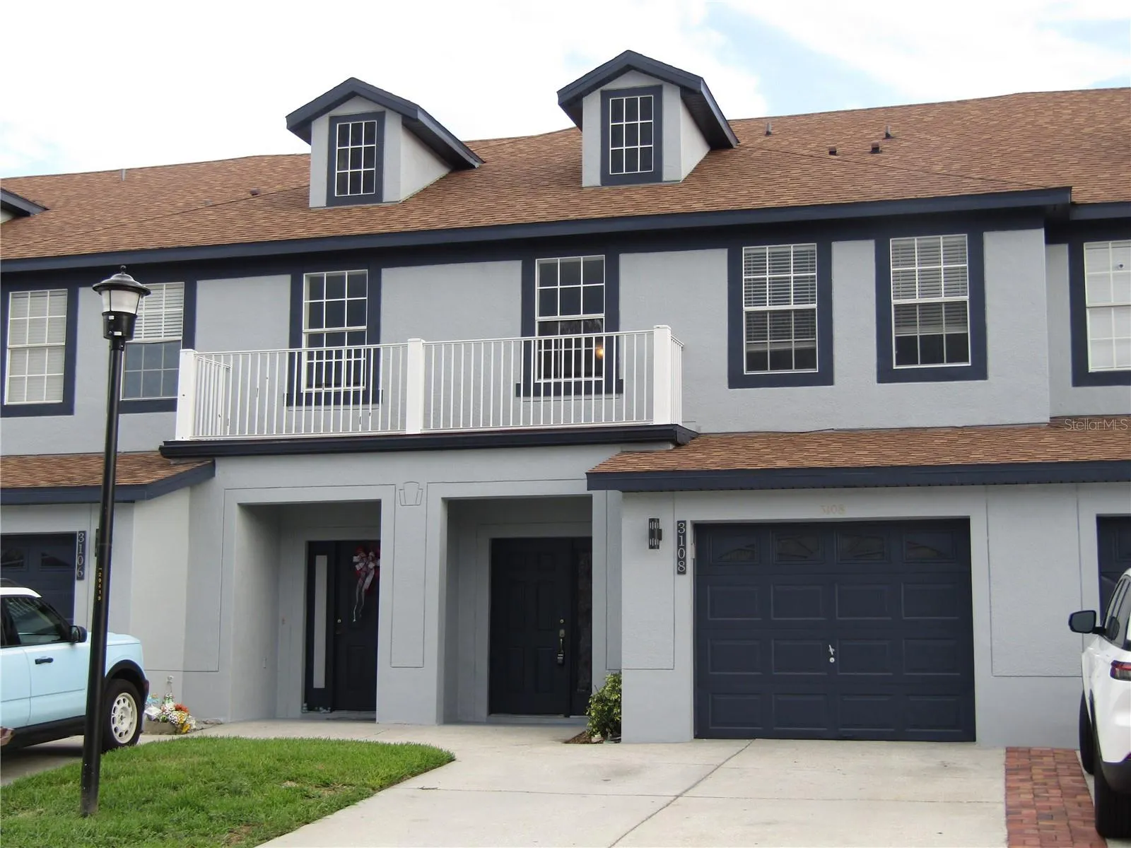 front of the unit