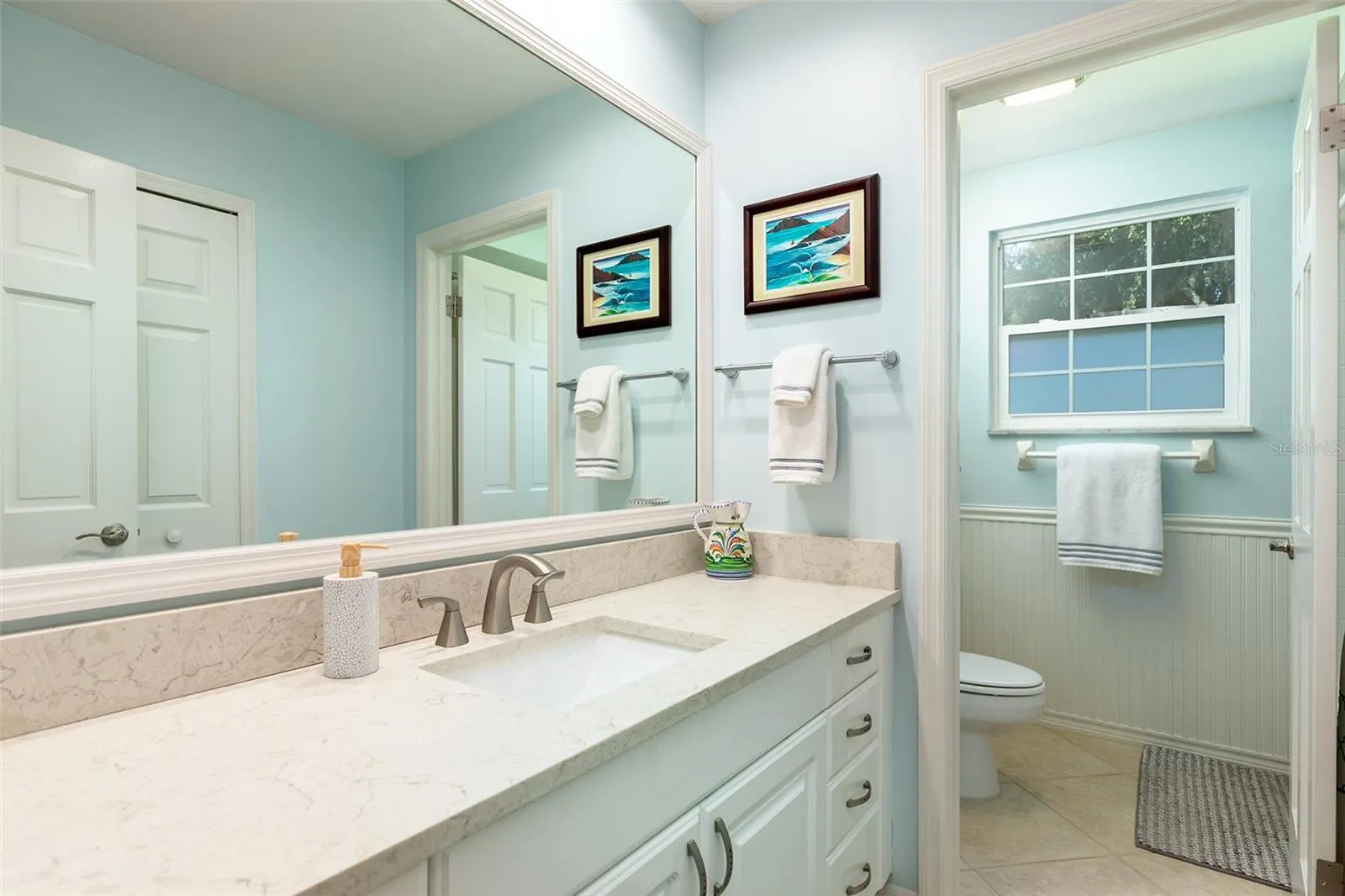 Third bath - perfect guest bath with easy access from hallway