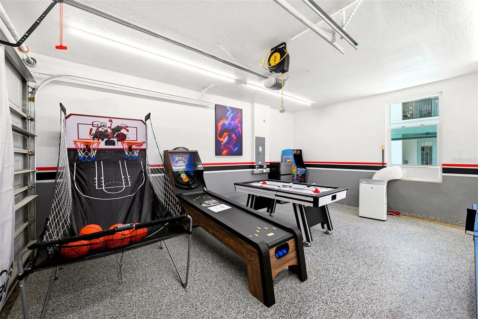 Garage Games Room With A/C