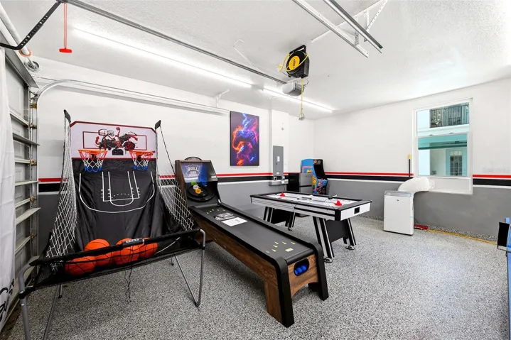 Garage Games Room With A/C