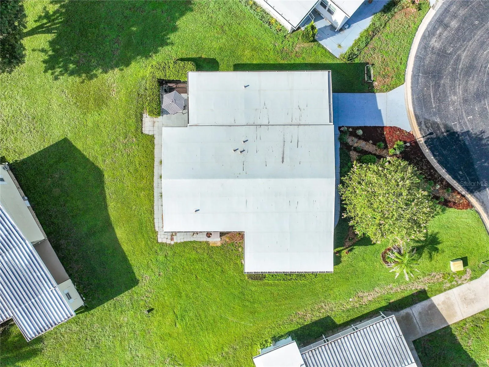 Newer membrane roof