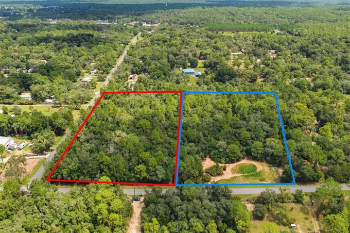 1295 Ray St outlined in Red