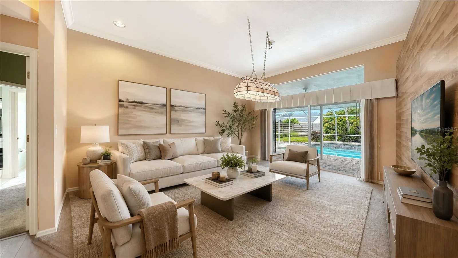 Living Room-virtual staged