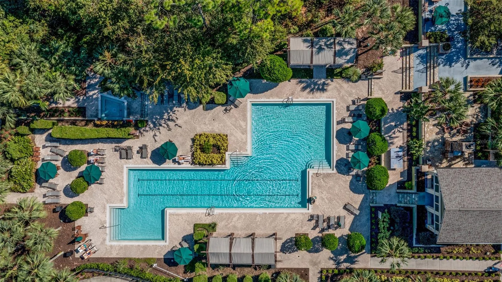 Artisan Park Clubhouse pool area