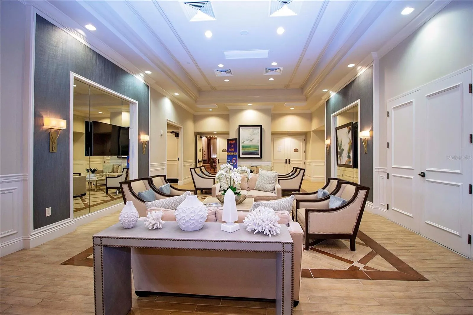 Reception area