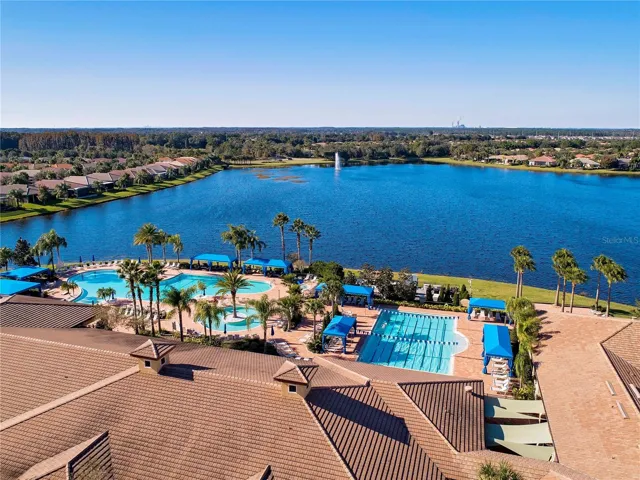 Community Pools & Lake view