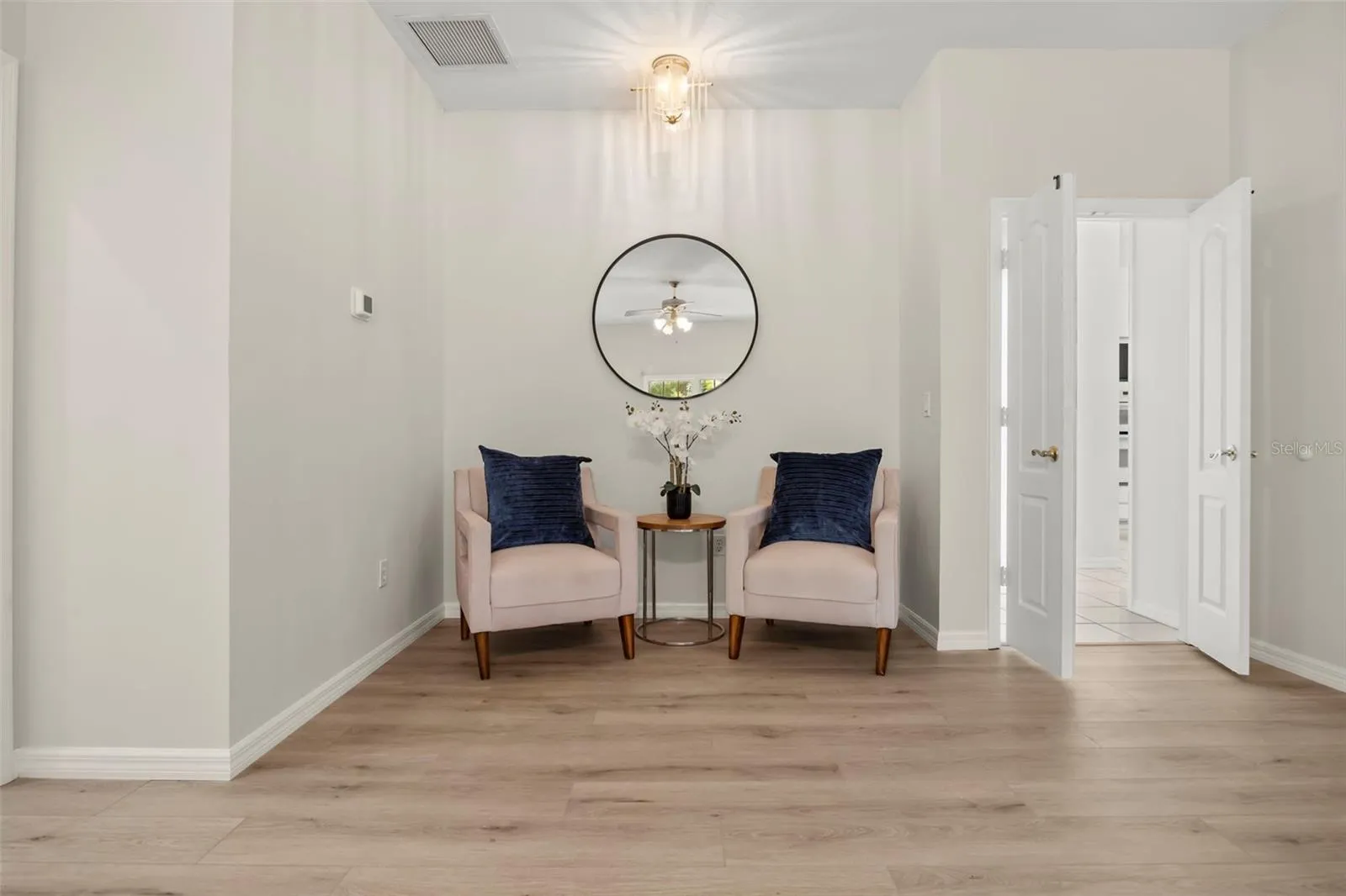 Sitting area in Primary bedroom