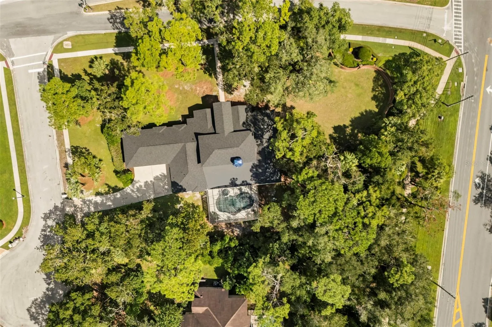 Chimney is covered, because it is in the process of being redone. Only needs the stucco inspection. Brand new roof to August 2026