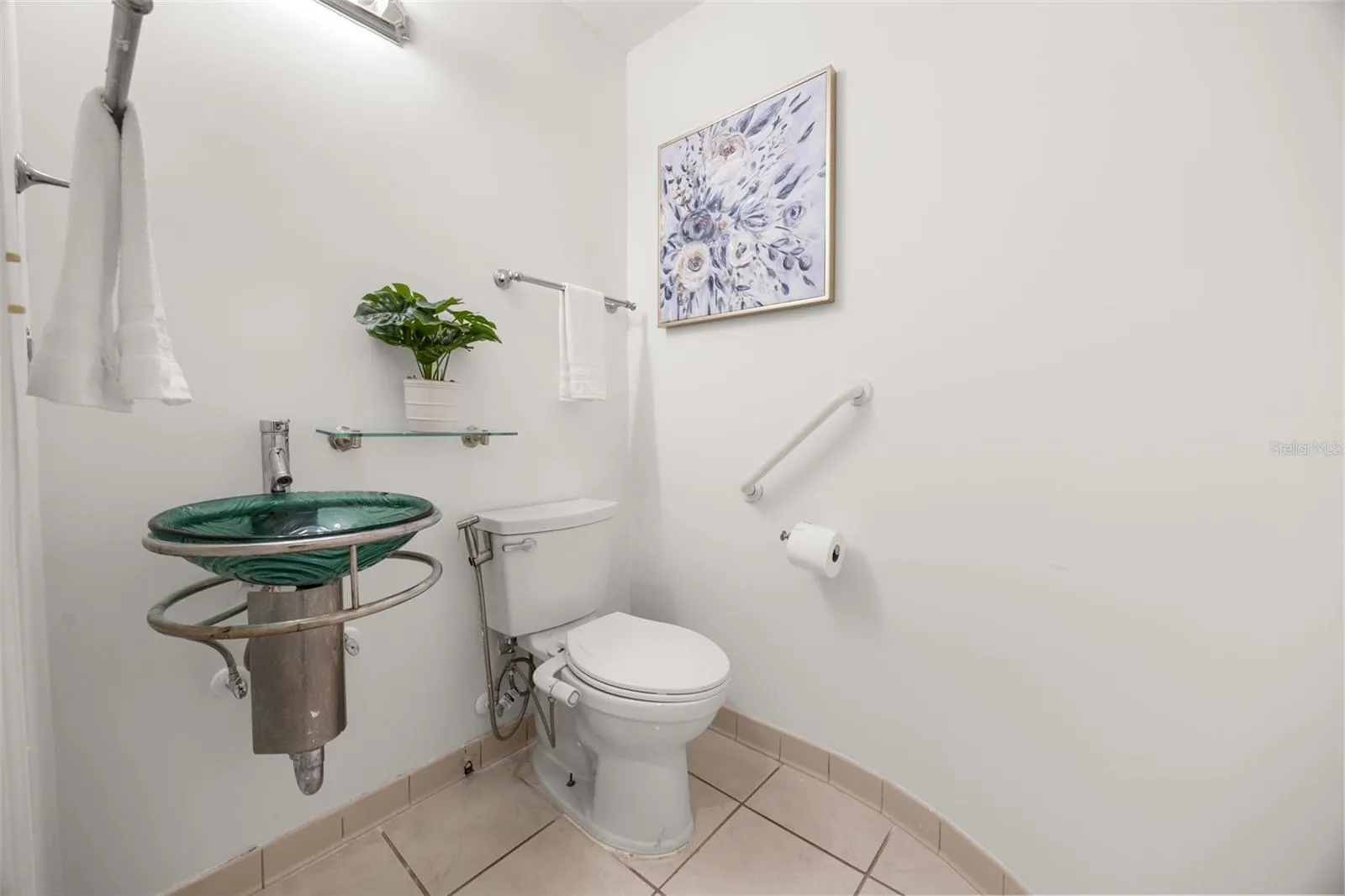 Half bath near Family room