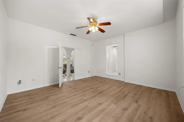 Bedroom 5 with no closet or could be an extra den, office, game room, home gym or craft room