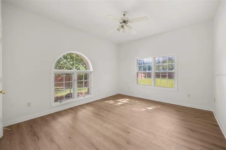 Bedroom 2 with walk-in closet and access to Jack-in-Jill bath