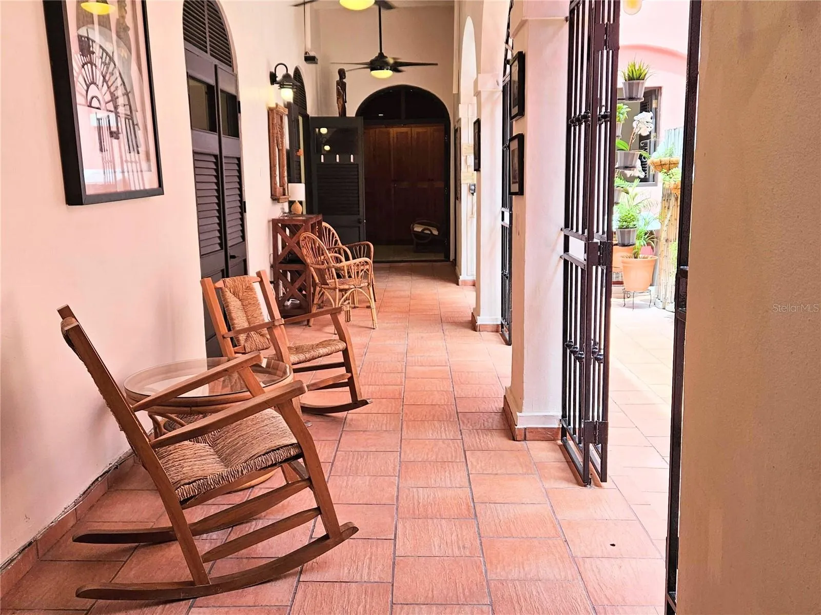All Rooms Open To The Hallway And Patio